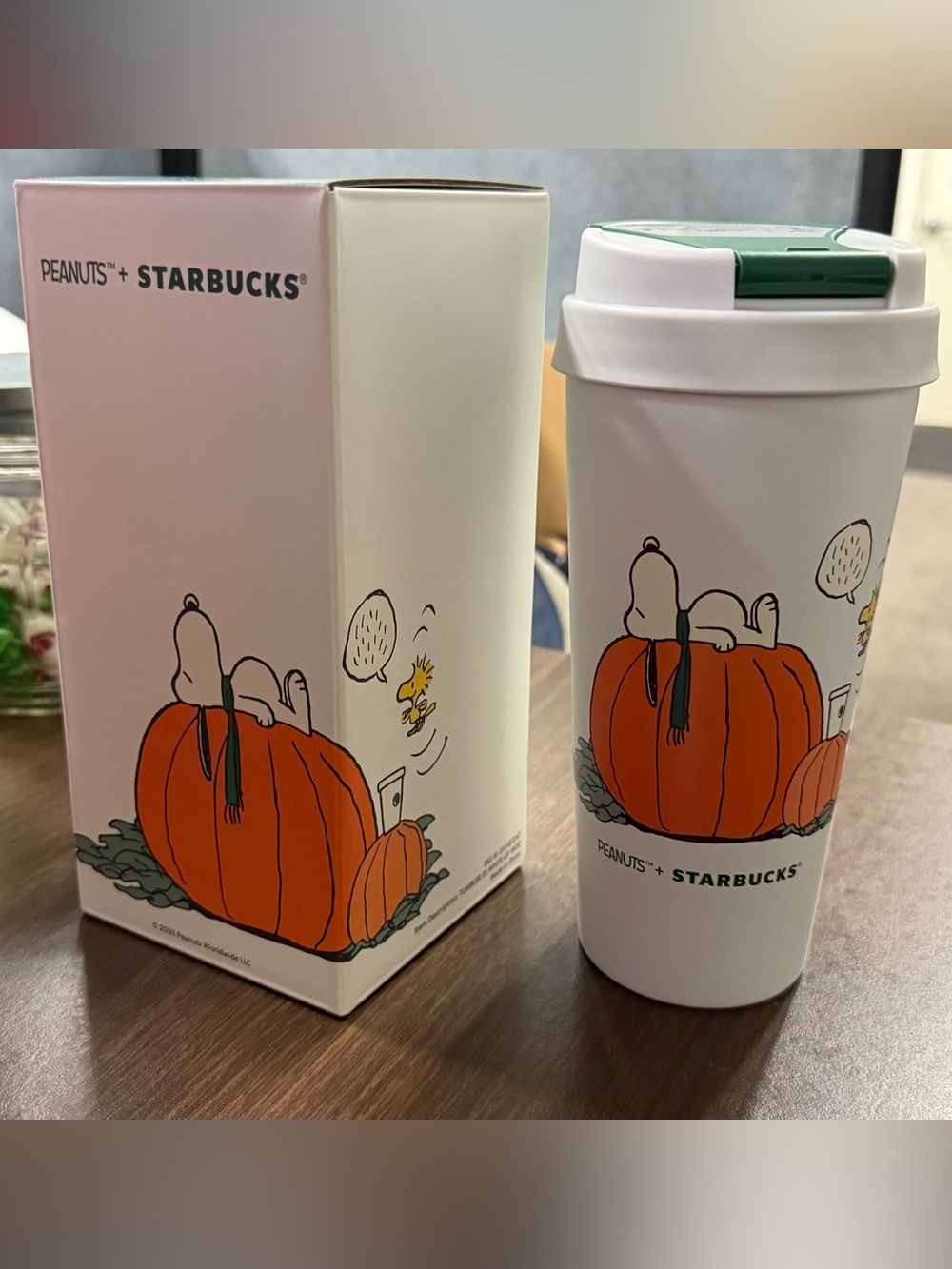 Starbucks Peanuts Great Pumpkin Tumbler SS